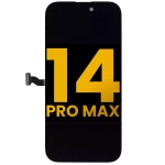 iphone 14 Pro Max ile Uyumlu Ekran Dokunmatik Üst Camı Değişmiş Ürün (Yenilenmiş)