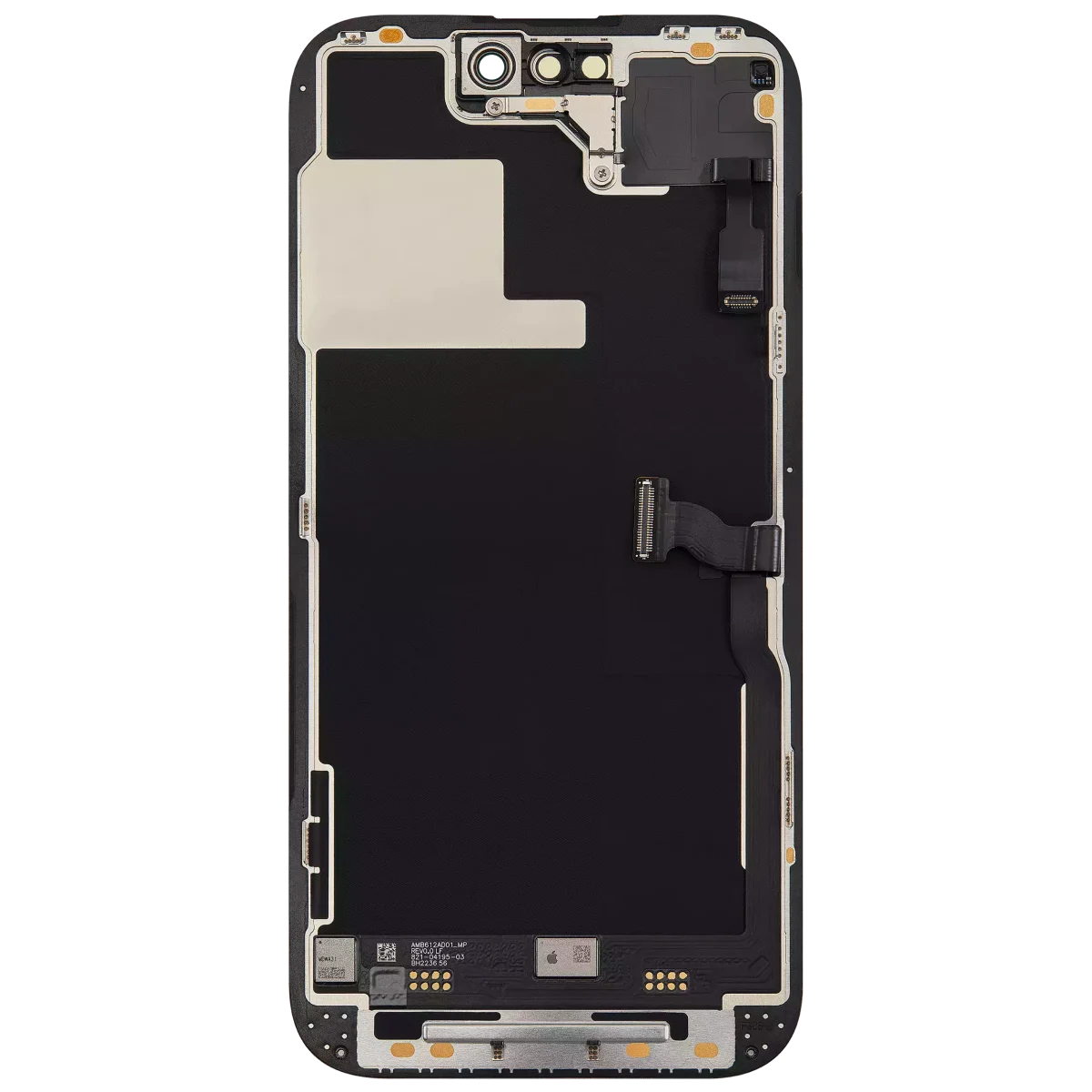 iphone 14 Pro ile Uyumlu Yakınlık Sensörü Flex Önceden Takılı OLED Montajı Servis Paketi - Görsel 3