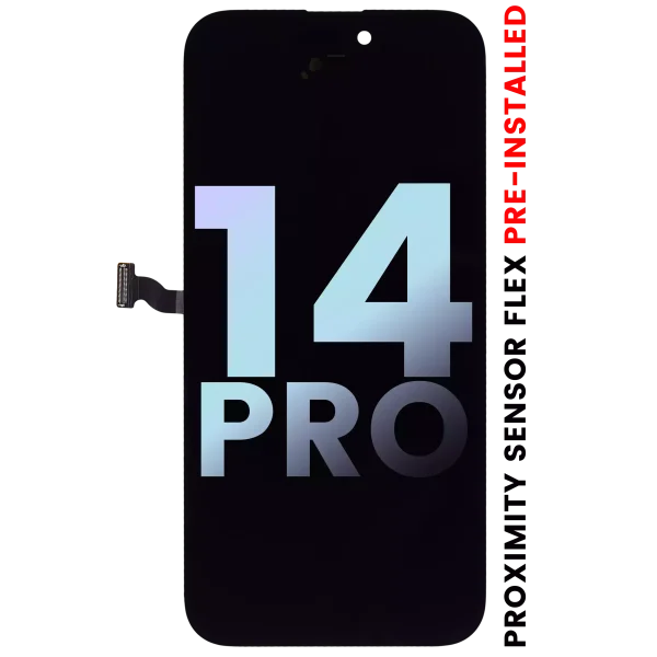 iphone 14 Pro ile Uyumlu Yakınlık Sensörü Flex Önceden Takılı OLED Montajı Servis Paketi