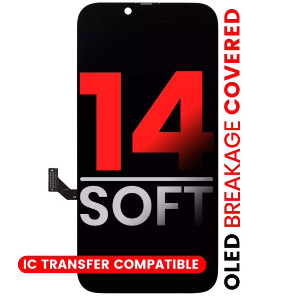 iphone 14 ile Uyumlu Ekran Dokunmatik %100 Oled (Soft)