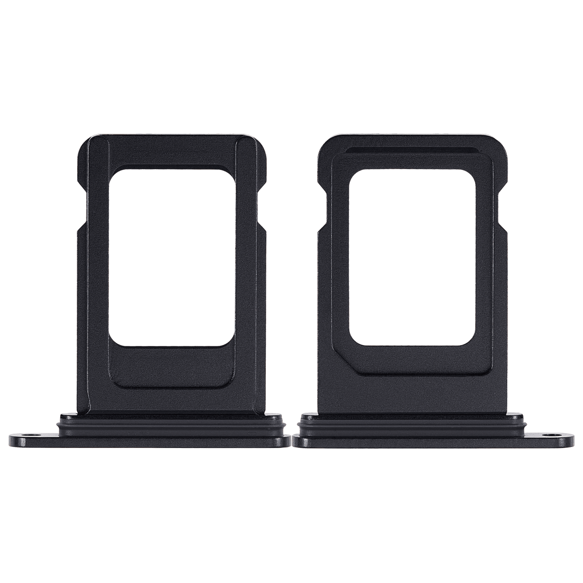 iphone 15 / 15 Plus ile Uyumlu Tek Sim Kart Tepsisi Siyah - Görsel 2