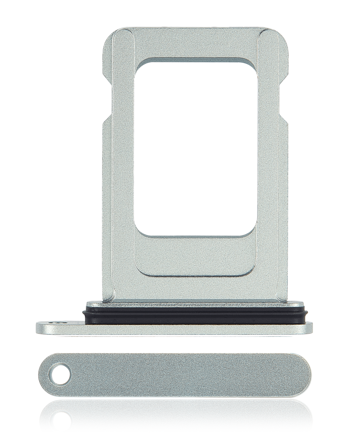 iphone 15 / 15 Plus ile Uyumlu Tek Sim Kart Tepsisi Yeşil - Görsel 5
