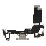iphone 15 İle Uyumlu Şarj Yeri  Girişli ve Mikrofonlu Şarj Filmi Aftermarket Plus Mavi