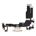 iphone 15 İle Uyumlu Şarj Yeri  Girişli ve Mikrofonlu Şarj Filmi Premium Rose