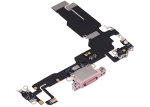 iphone 15 İle Uyumlu Şarj Yeri  Girişli ve Mikrofonlu Şarj Filmi Premium Rose - Görsel 3