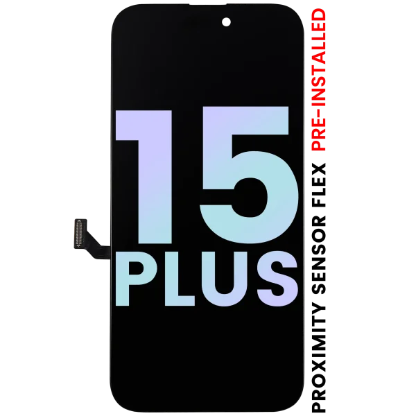 iphone 15 Plus Servis Paketi ile Uyumlu Yakınlık Sensörü Flex Önceden Takılı OLED Montajı