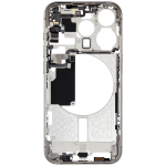 iphone 15 Pro İle Uyumlu Güç ve Ses Düğmesi ile Uyumlu Orta Çerçeve Muhafaza Uluslararası Sürüm Kullanılmış  Çekme: Sınıf A Doğal Titanyum - Görsel 3