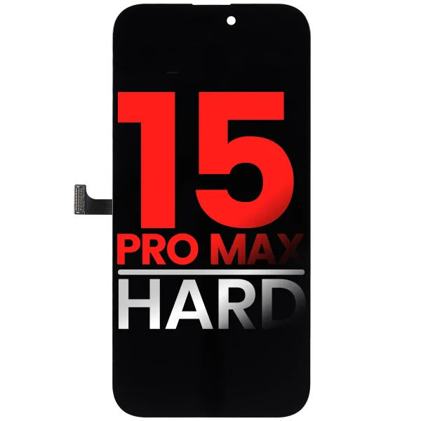 iphone 15 Pro Max ile Uyumlu Ekran Dokunmatik %100 Oled (Hard)