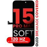 iphone 15 Pro Max ile Uyumlu Ekran Dokunmatik %100 Oled (Soft)