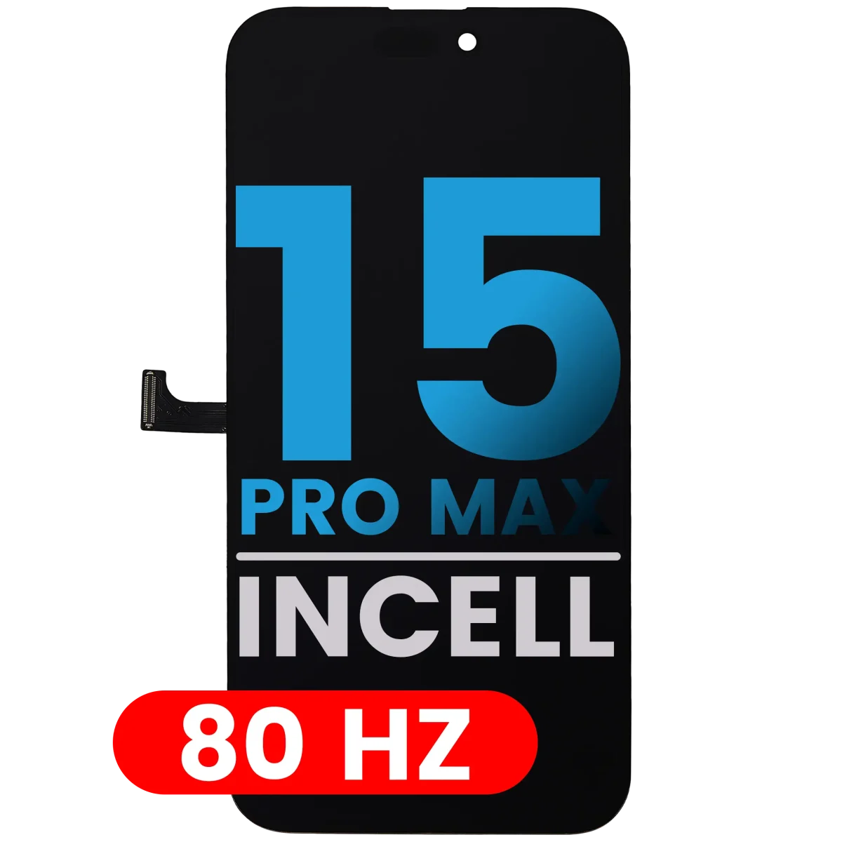 iphone 15 Pro Max ile Uyumlu Ekran Dokunmatik Yan Sanayi: A Kalite İncell