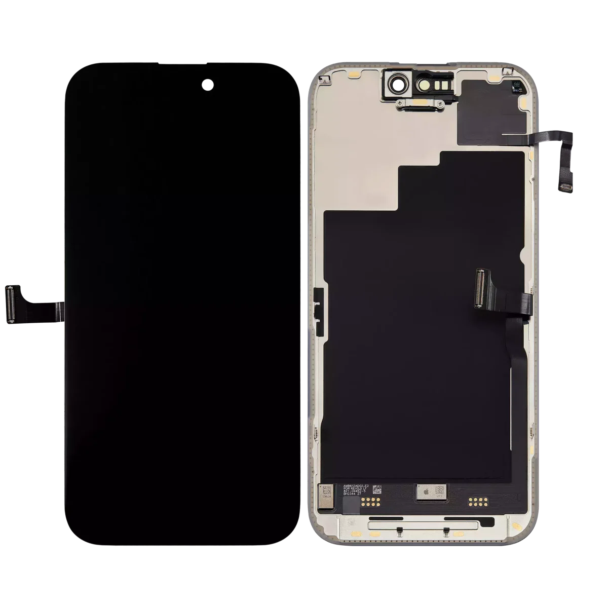 iphone 15 Pro Servis Paketi İle Uyumlu Önceden Takılı Yakınlık Sensörü Flex'li OLED Montajı - Görsel 2