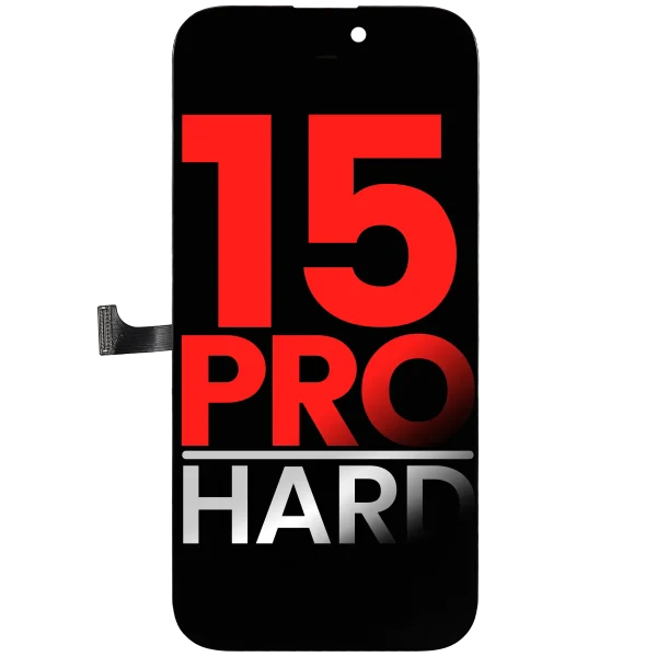 iphone 15 Pro ile Uyumlu Ekran Dokunmatik %100 Oled (Hard)