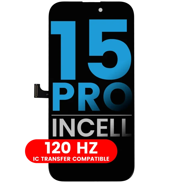 iphone 15 Pro ile Uyumlu Ekran Dokunmatik Yan Sanayi: A Kalite İncell  120HZ