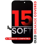 iphone 15 ile Uyumlu Ekran Dokunmatik %100 Oled (Soft)