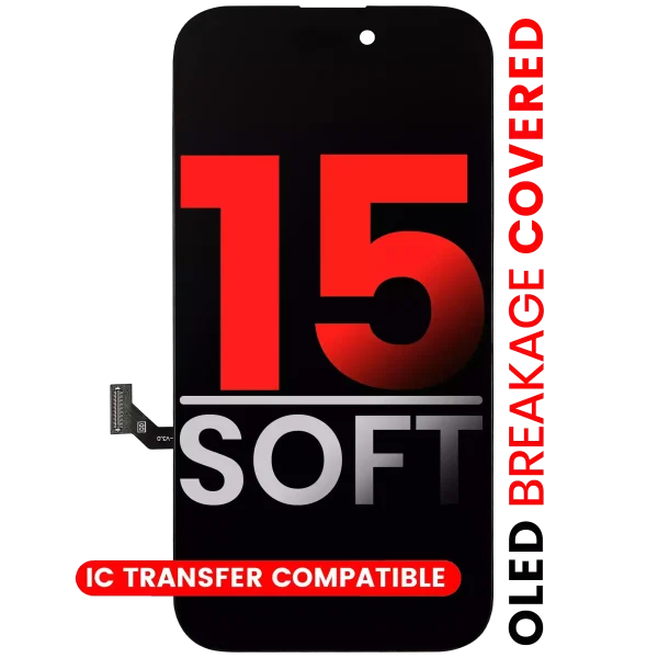 iphone 15 ile Uyumlu Ekran Dokunmatik %100 Oled (Soft)