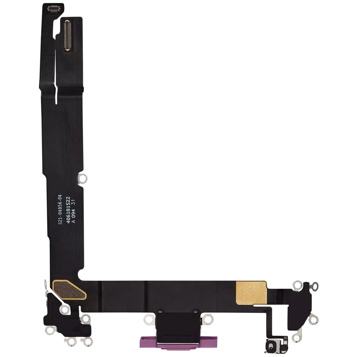 iphone 16 Plus İle Uyumlu Şarj Yeri  Girişli ve Mikrofonlu Şarj Filmi Premium Rose - Görsel 3