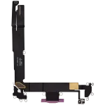 iphone 16 Plus İle Uyumlu Şarj Yeri  Girişli ve Mikrofonlu Şarj Filmi Premium Rose - Görsel 3