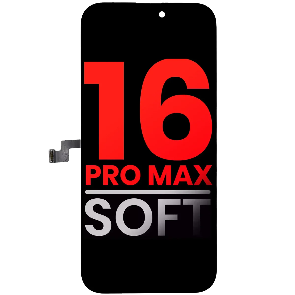 iphone 16 Pro Max ile Uyumlu Ekran Dokunmatik Oled (Soft)