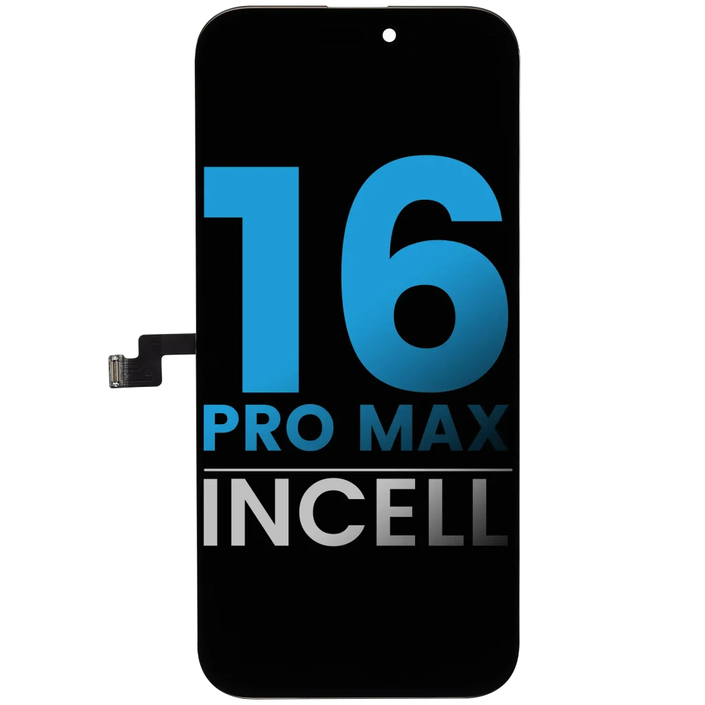 iphone 16 Pro Max ile Uyumlu Ekran Dokunmatik Yan Sanayi: A Kalite (İncell)