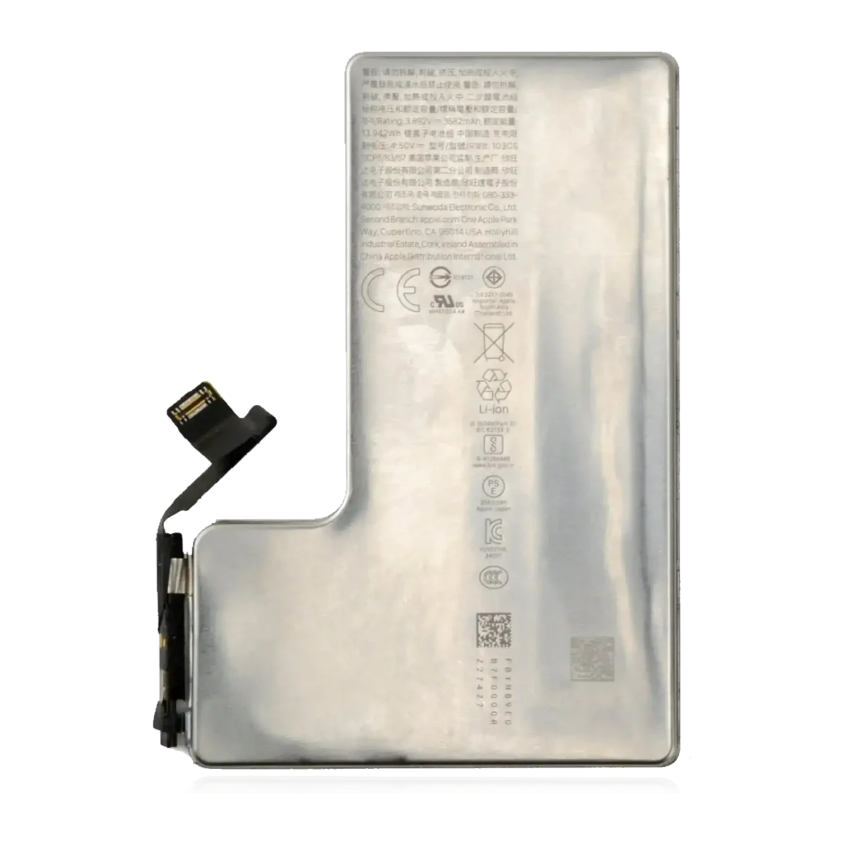 iphone 16 Pro Premium ile Uyumlu Batarya Pil %100 Orijinal