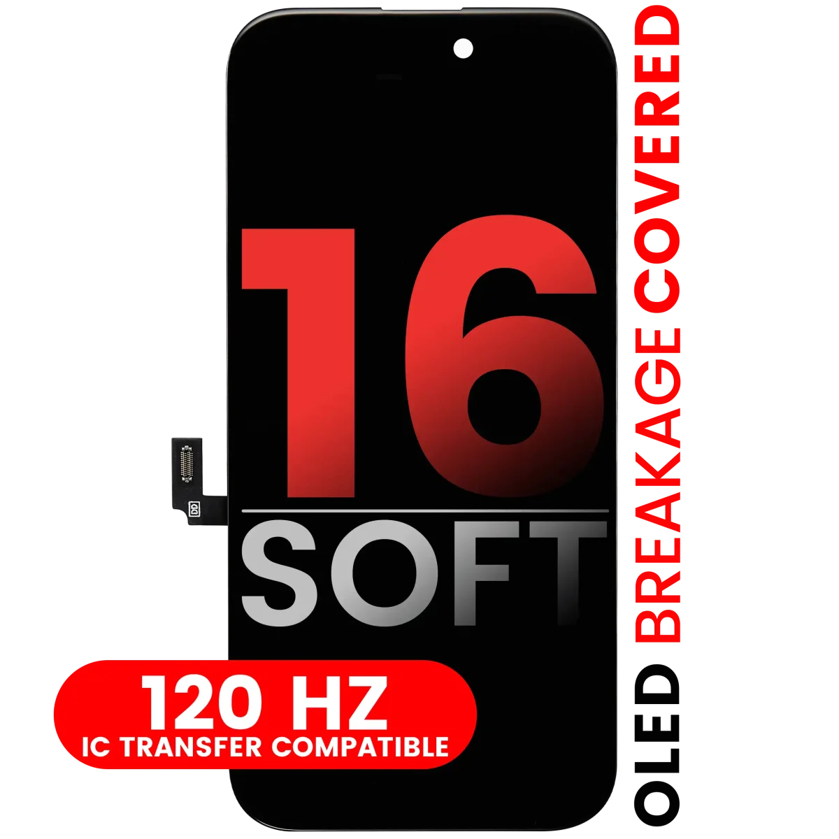 iphone 16 ile Uyumlu Ekran Dokunmatik Oled Soft