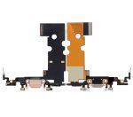 iphone 8 İle Uyumlu Şarj Yeri  Girişli ve Mikrofonlu Şarj Filmi Gold - Görsel 2