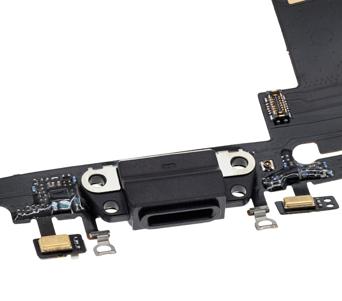 iphone 8 İle Uyumlu Şarj Yeri  Girişli ve Mikrofonlu Şarj Filmi Plus Premium Uzay Grisi - Görsel 5