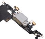 iphone 8 İle Uyumlu Şarj Yeri  Girişli ve Mikrofonlu Şarj Filmi Premium Gümüş - Görsel 5