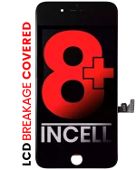 iphone 8 Plus ile Uyumlu Ekran Dokunmatik A Plus Kalite İncell Siyah