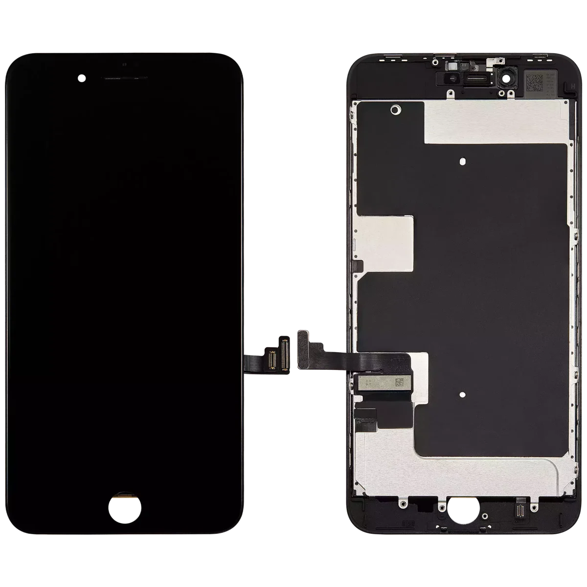 iphone 8 Plus ile Uyumlu Ekran Dokunmatik  Orijinal Servis Beyaz - Görsel 2