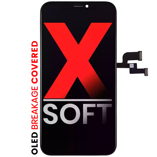 iphone X ile Uyumlu Ekran Dokunmatik %100 Oled (Soft)