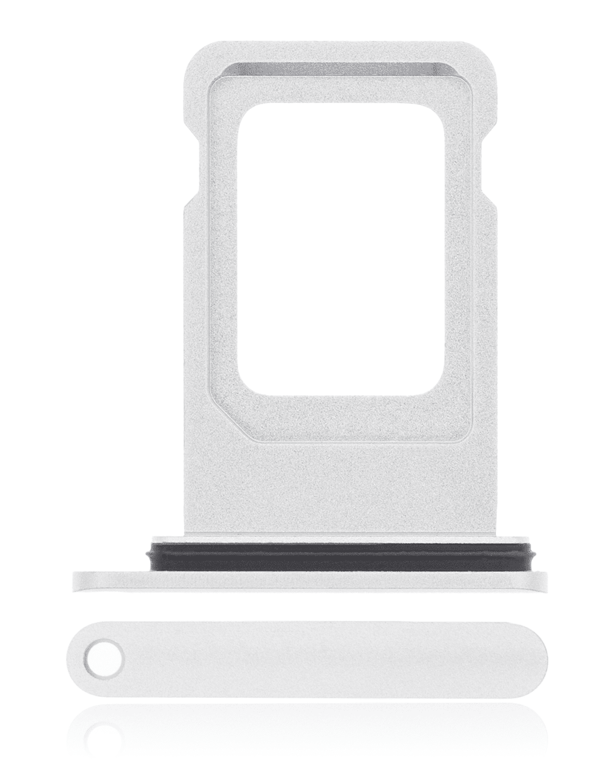 iphone XR ile Uyumlu Tek Sim Kart Tepsisi Beyaz - Görsel 3