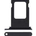 iphone XR ile Uyumlu Tek Sim Kart Tepsisi Siyah