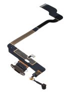 iphone XS İle Uyumlu Şarj Yeri  Girişli ve Mikrofonlu Şarj Filmi Premium Gold - Görsel 3