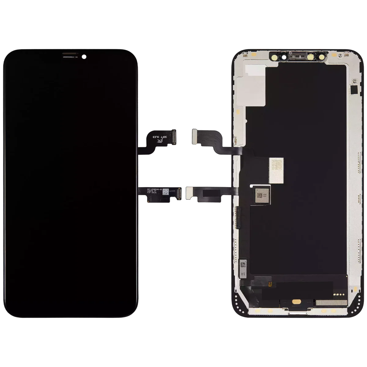 iphone XS Max ile Uyumlu Ekran Dokunmatik %100 Oled (Soft) - Görsel 2