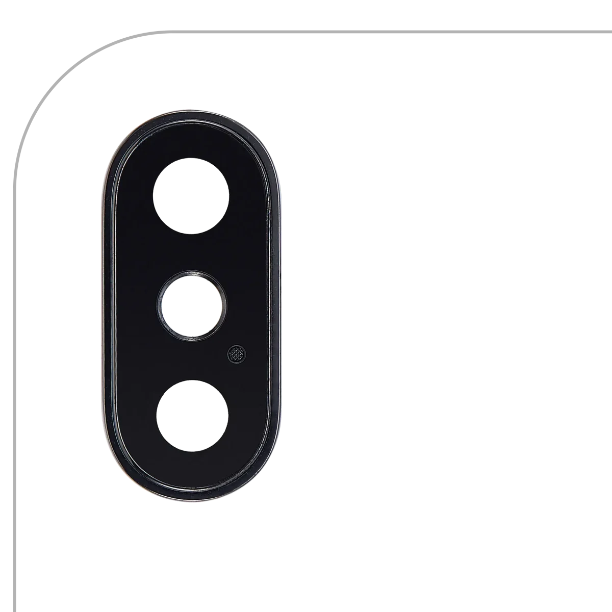 iphone XS / XS Max Uzay Grisi Gerçek Safir l Premium Braket ve Çerçeveli Arka Kamera Servis Paket Orjinal Ürün Lensi