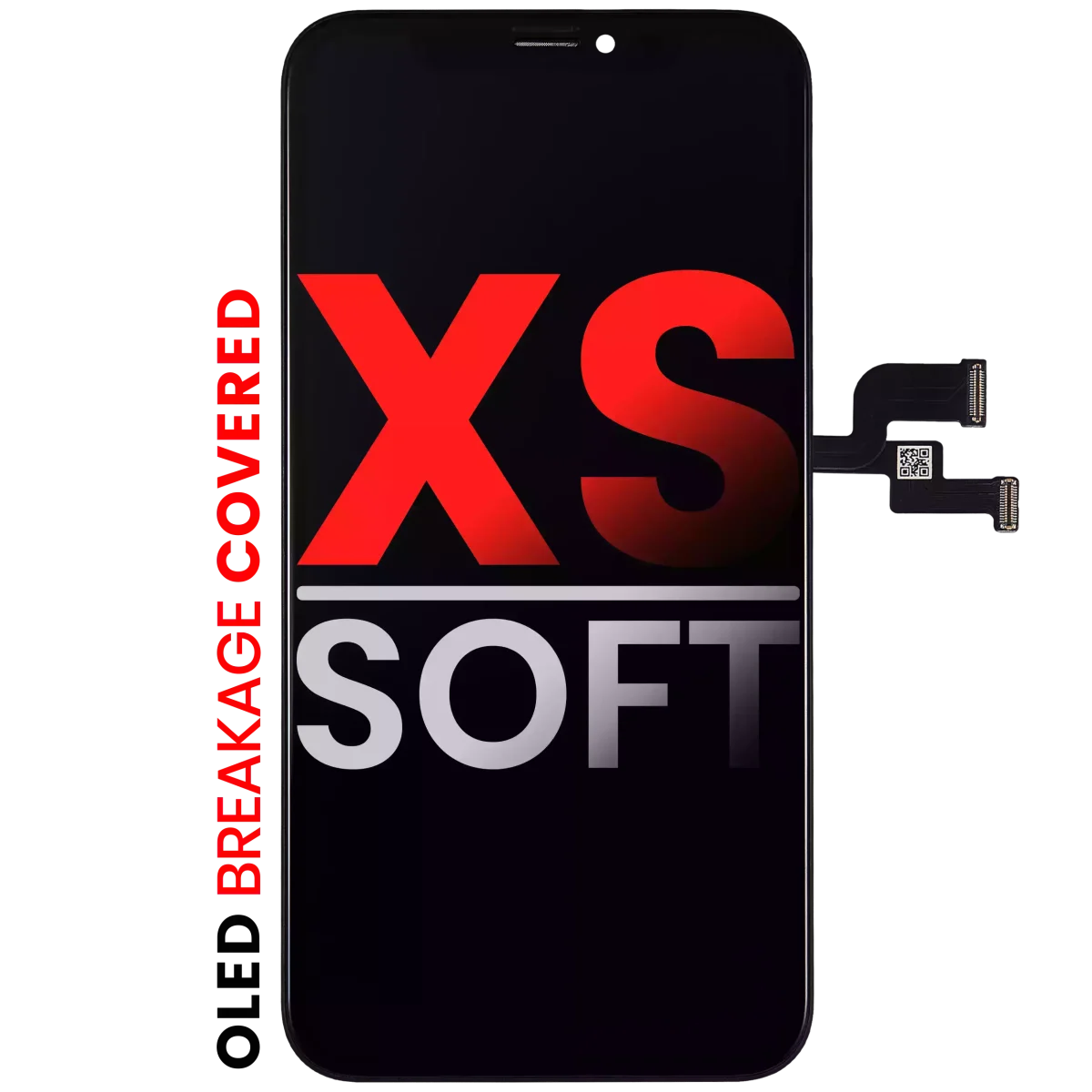iphone XS ile Uyumlu Ekran Dokunmatik %100 Oled (Soft)